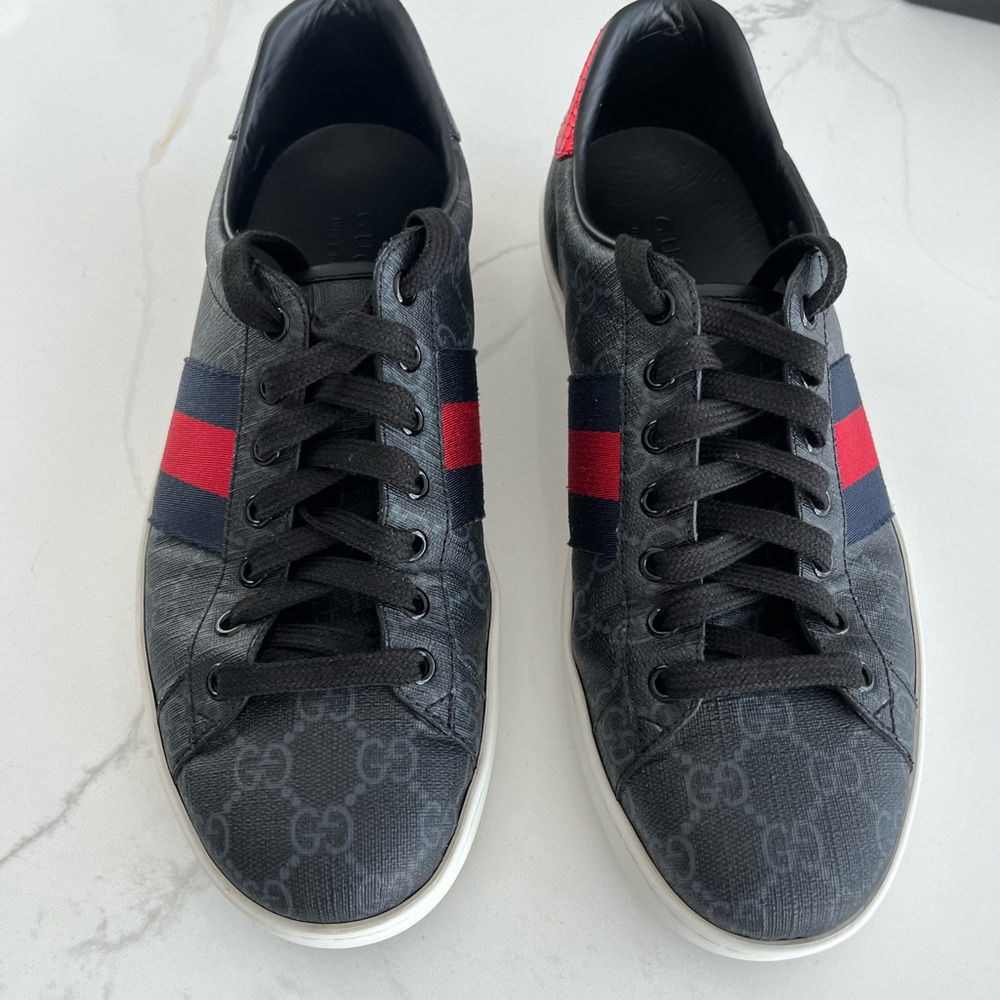 Gucci men’s Ace GG Supreme sneaker